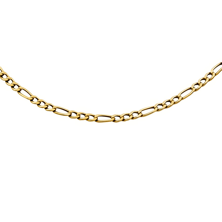 9ct gold 1.7g 17 inch figaro Chain